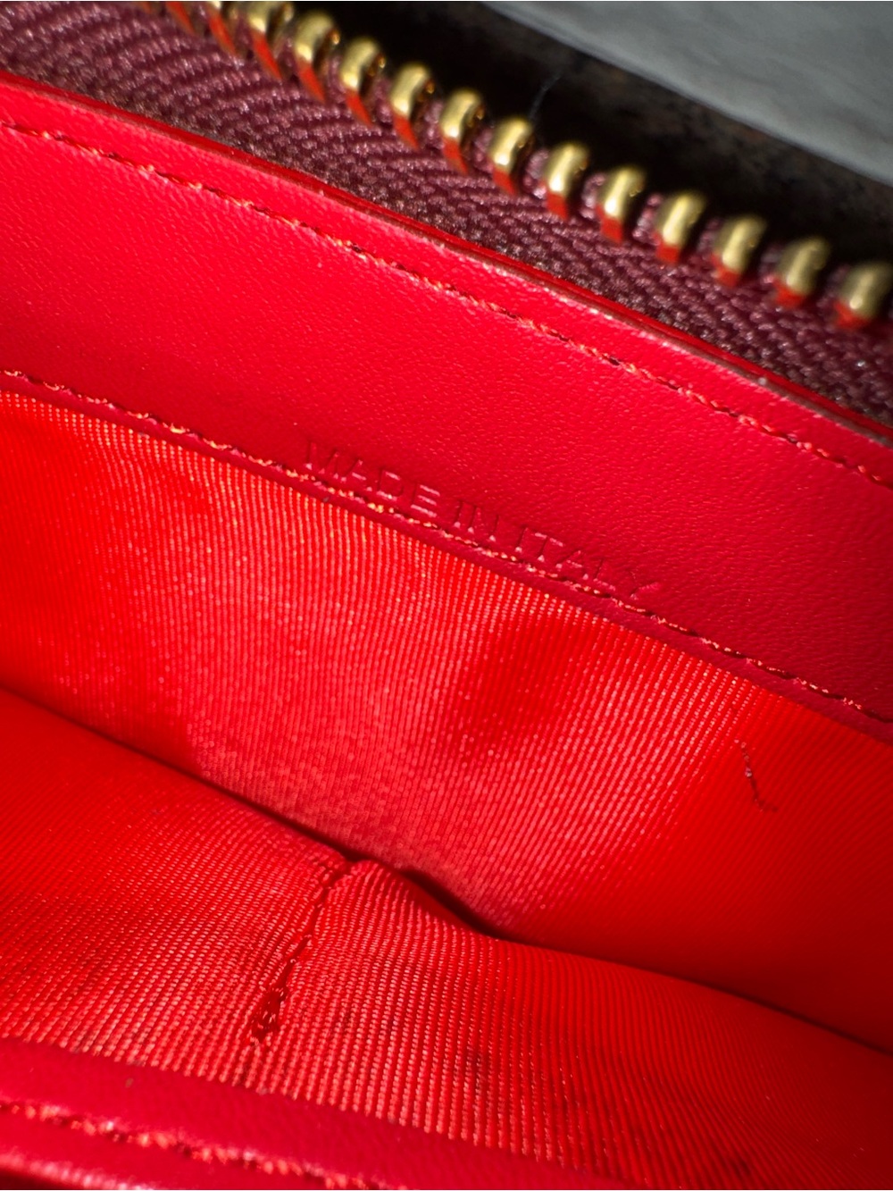 Christian Louboutin "Panettone" long zip-around wallet calf skin leather. Euc - Picture 6 of 16